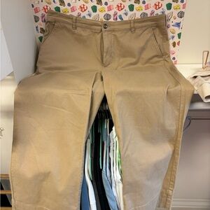 Universal Standard Tan Wide Leg Pants